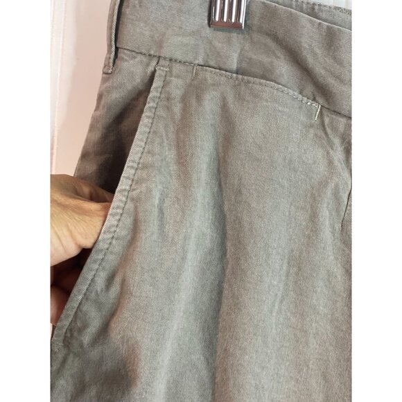 Vistula Mens Cotton & Elastane Garment Washed Khaki Pants 176/98 - Picture 5 of 15